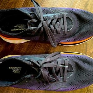 Saucony Endorphin running shoes. Lightly used. Excellent condition.